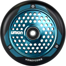 Union Ratas tõukerattale UNION Honeycomb Pro Scooter Wheel 110mm, must/polished teal