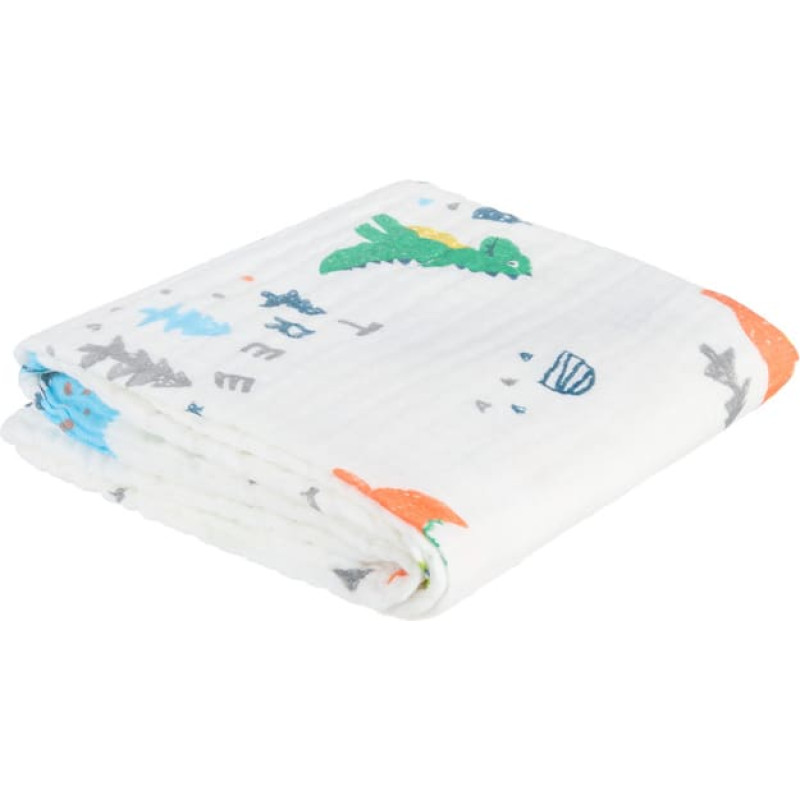 Akuku A0685 одеяло / пелёнка / полотенце – 110×105 см DINOSAURS
