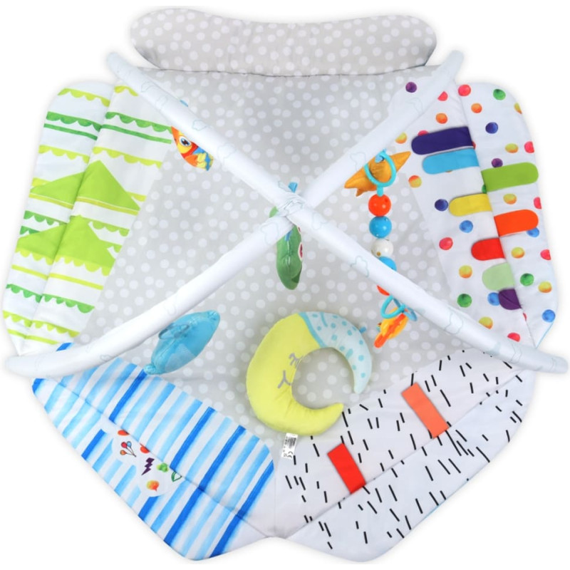 Milly Mally 6143 TinyMini JL633-1A развивающий коврик 2 в 1 "Мир малыша"