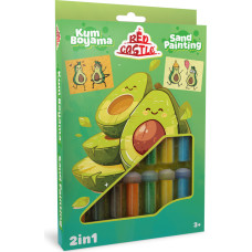 Red Castle sand art set 2in1, Vaisiai