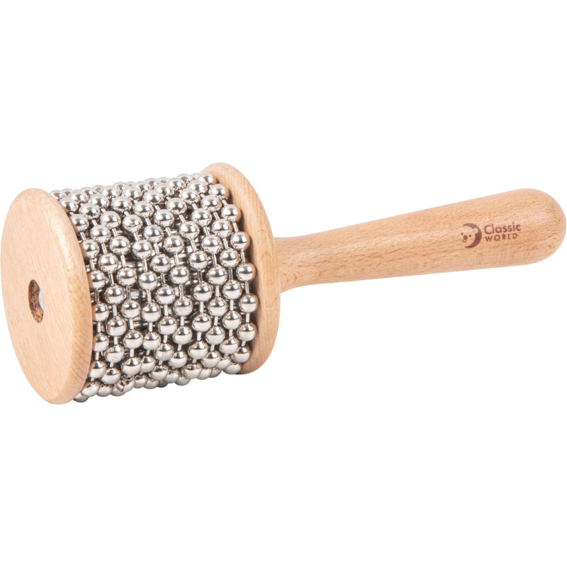 Classic World Edu музыкальный инструмент – кабаса с бусинами для детей