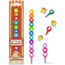 Trendhaus Capybara Happy Life - Pop-up colouring-pencil, 11 pieces