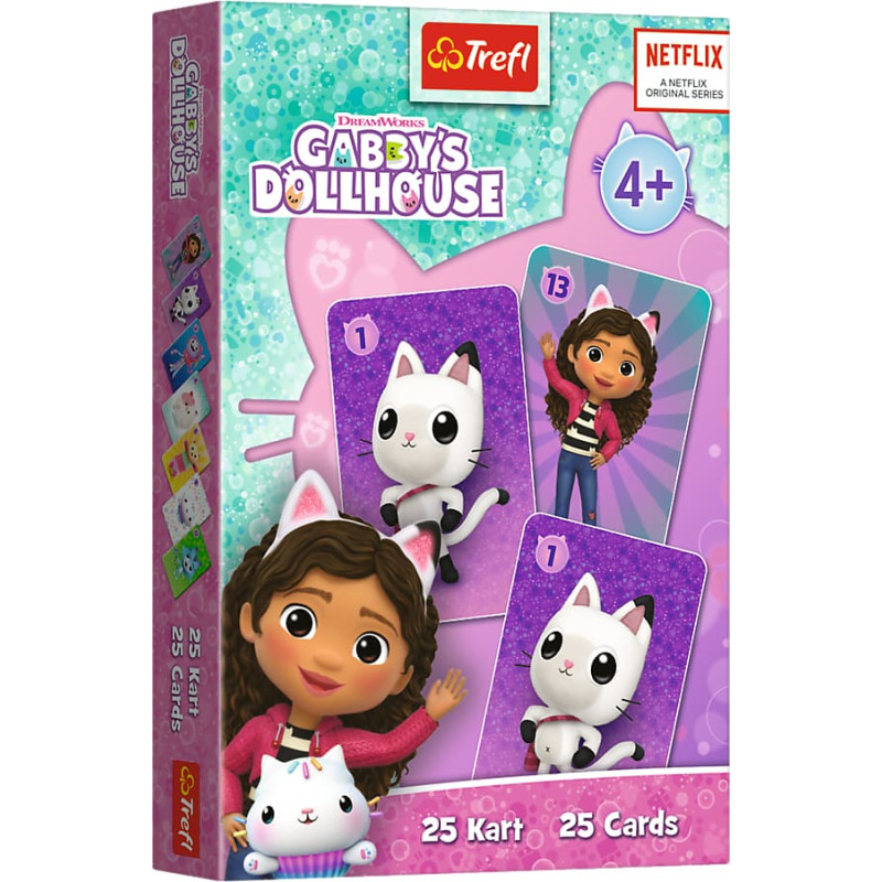 Trefl GABBY´S DOLLHOUSE Карточная игра Gabby´s Dollhouse