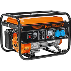 Vinco ГЕНЕРАТОР ЭЛЕКТРОЭНЕРГИИ PT3800A VINCO 3.2 КВТ / 7.5 Л.С. / 15 Л 2X230 В 16 А / 1X12 В / AVR