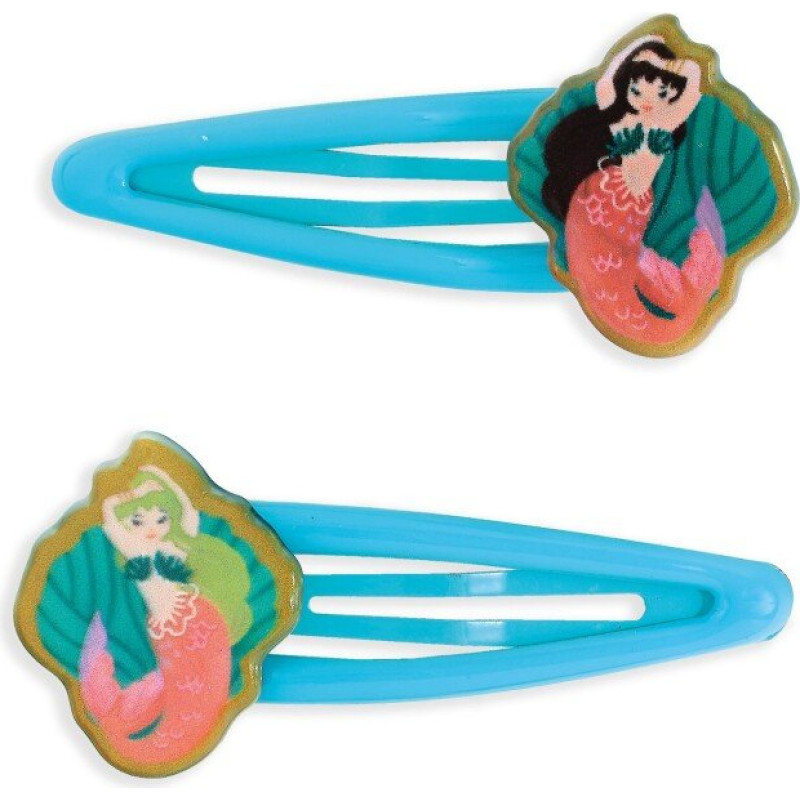 Djeco Plume - Русалочья коллекция - Заколки для волос - Таллула (2 шт.)