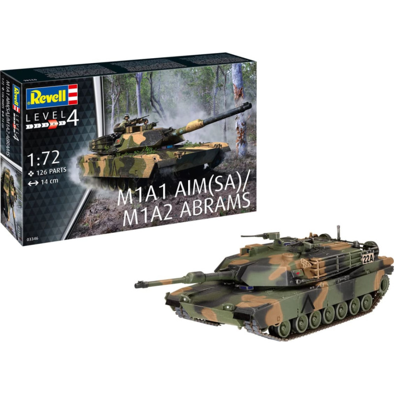 Revell H M1A1 AIM(SA) M1A2 Abrams сборная модель &ndash; конструктор