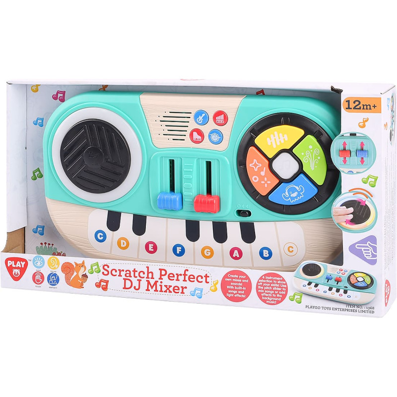 Playgo DJ mixing console, 1368