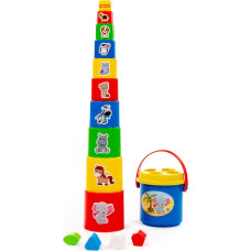 Polesie Развивающая пирамида, 16 элементов, &Oslash;=14.2, высота=75.1 см