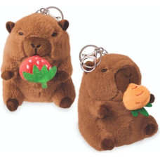Trendhaus Capybara Spring - Kапибара с фруктами на заводном механизме (1 шт., 2 дизайна)