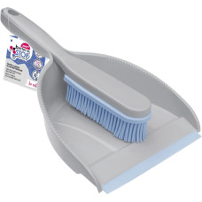 York Резиновый совок со щеткой BACTERIA STOP