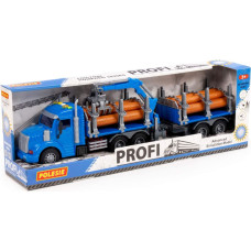 Polesie Грузовой лесовоз с прицепом инерционный в коробке 54 см 96197