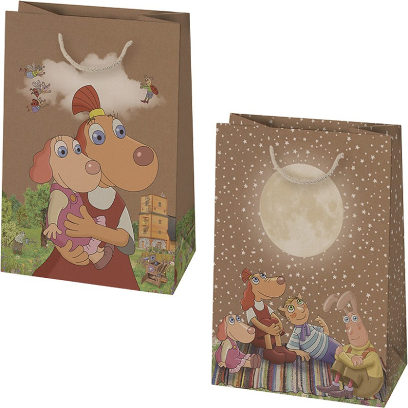 Lotte kinkekott Natural 23 x 32 x 11 cm