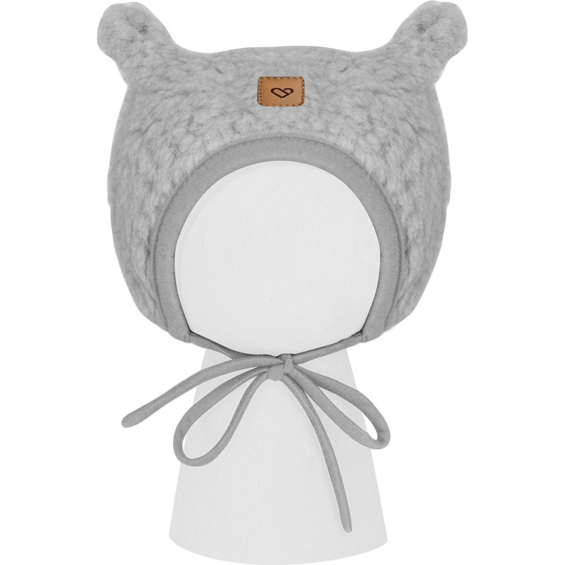 Wool cap Violet Nevada M 6-12m grey