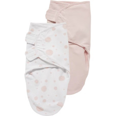 Meyco Baby Mayco Baby Dots Pink Autiņ&scaron; ietī&scaron;anai 2gab 0-3m