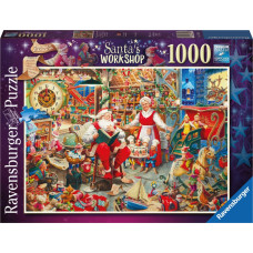 Ravensburger Пазл 1000 эл. Мастерская Санты