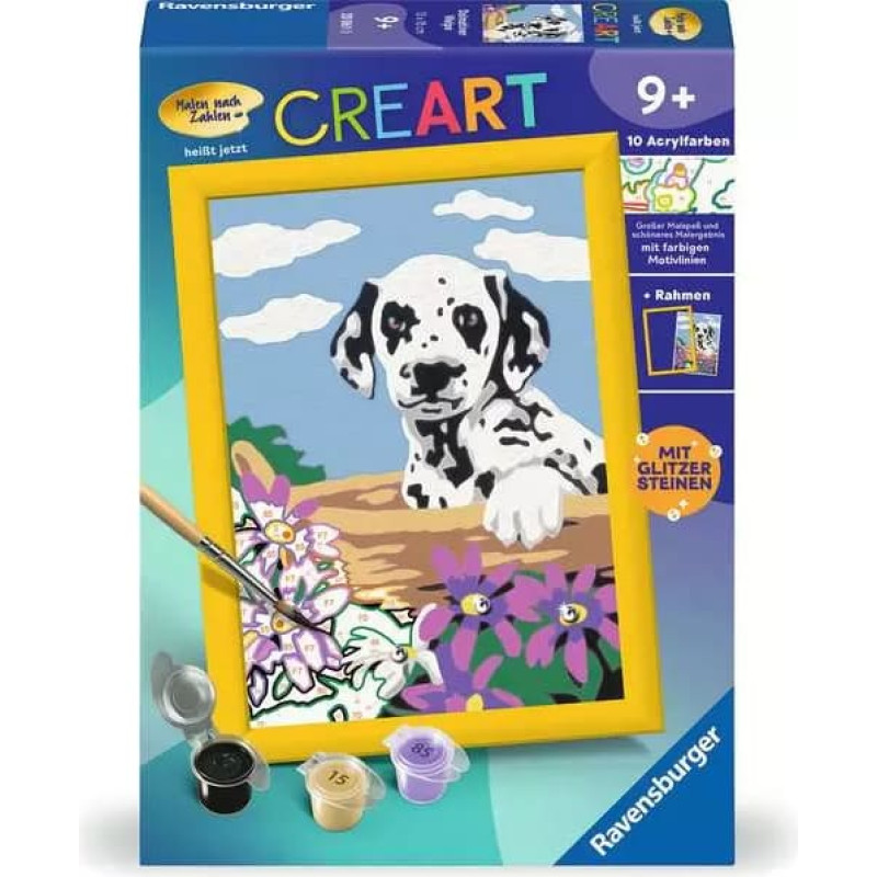 Ravensburger Раскраска Brilliant 13x18 см Щенок далматинца