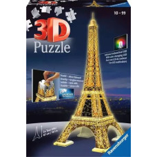 Ravensburger 3D пазл Эйфелева башня с подсветкой, 216 элементов, 10+