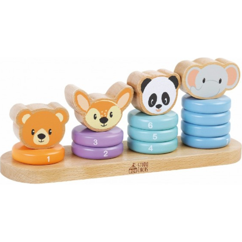 Sun Baby Koka rotaļlieta-piramīda SunBaby E01.069.1.1-izpārdo&scaron;ana