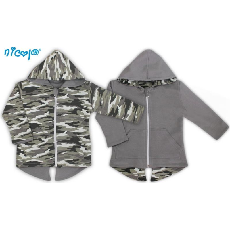 Minikid Jaka divpusējā MORO 92-104 cm Nicol 14640 [A]