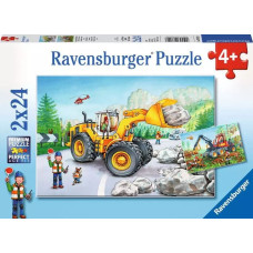 Ravensburger Пазл 2x24 элемента Строители за работой