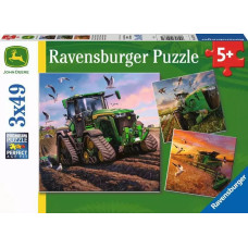Ravensburger Пазл 3x49 элементов Сезоны Джон Дир