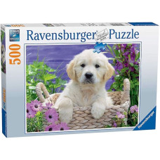 Ravensburger Пазл 500 Милый золотистый ретривер