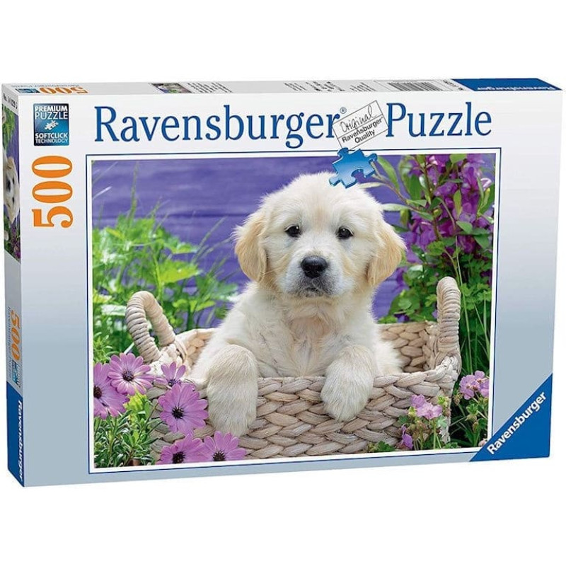 Ravensburger Пазл 500 Милый золотистый ретривер