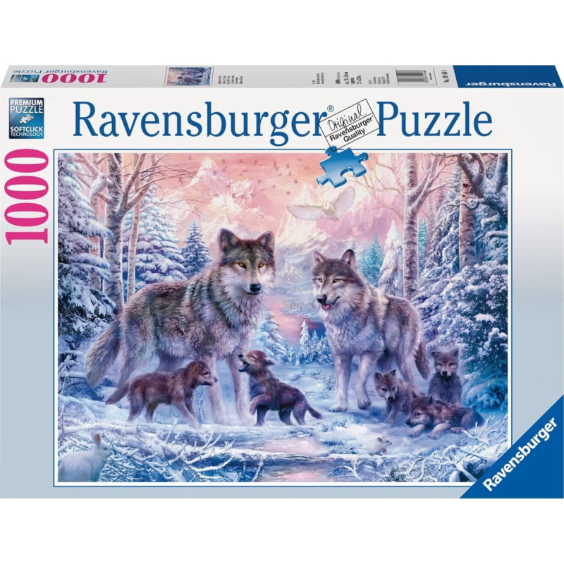 Ravensburger Пазл 1000 Семья волков