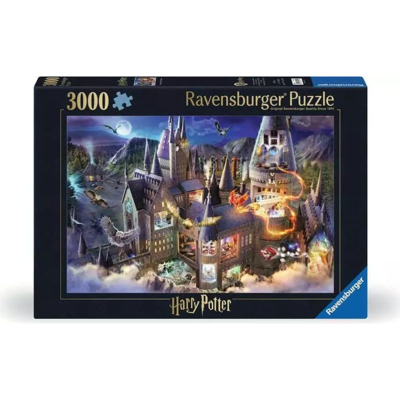 Ravensburger Пазл 3000 Замок Хогвартс