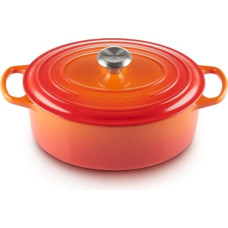 Le Creuset Овальный чугунный горшок 27 см / 4,1 л, оранжевый