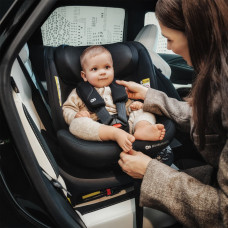 Kinderkraft Fotelik samochodowy I-360 2 PLUS i-Size black