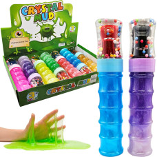 MASA MAGICZNA SLIME BROKATOWA Z AUTEM