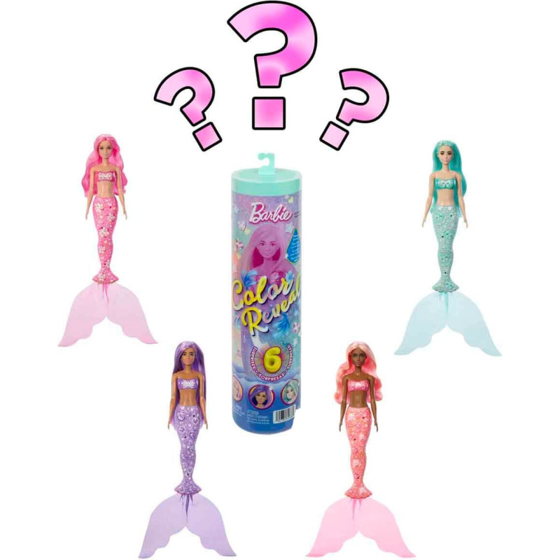 Barbie Color Reveal&trade; серия Русалки с драгоценностями 1шт