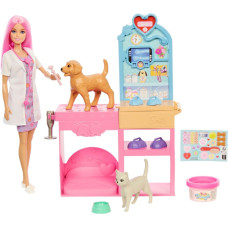 Barbie® loomaarsti mängukomplekt nukuga