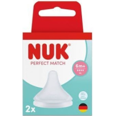 NUK 124035 Smoczek do butelki 2 szt. XL silikon