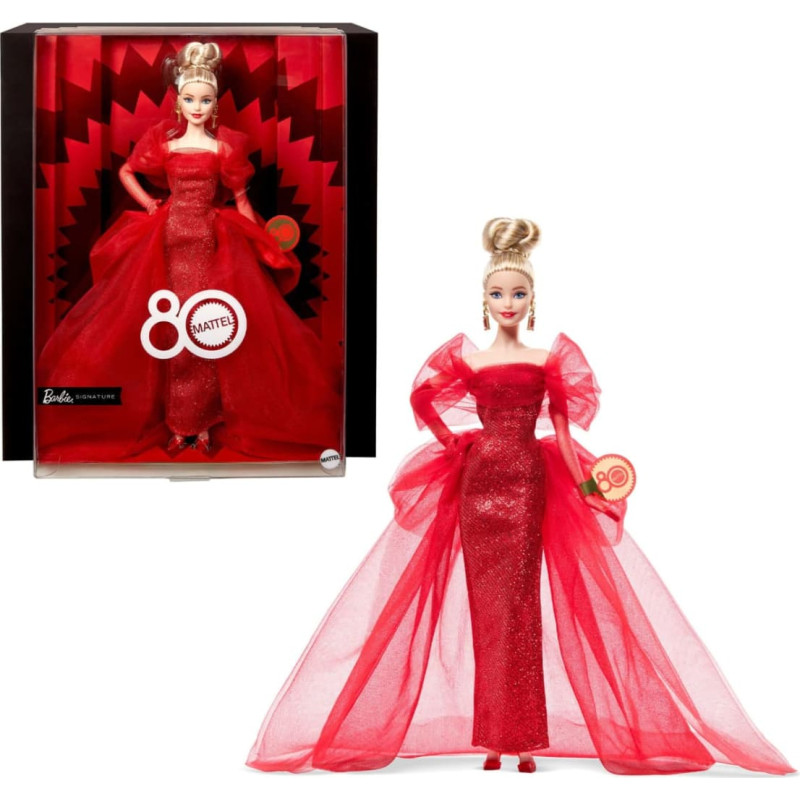 Barbie Кукла к 80-летию Mattel &ndash; блондинка