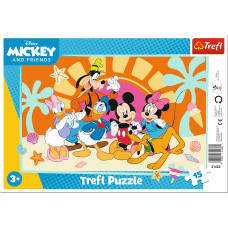 Trefl DISNEY ППазл в рамке Микки-Маус, 15 шт.