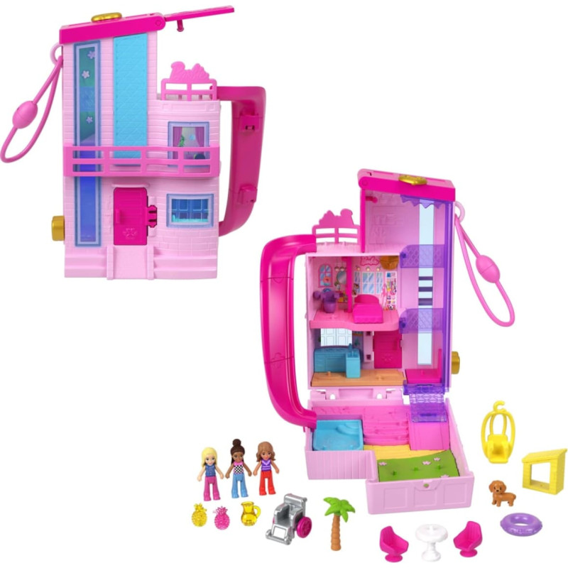 Polly Pocket Игровой набор Barbie компакт (партнёрская серия)