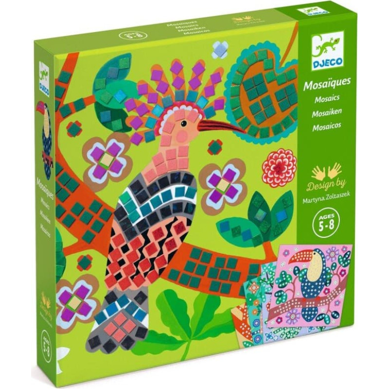 Djeco Наборы мозаики - Тропические птицы