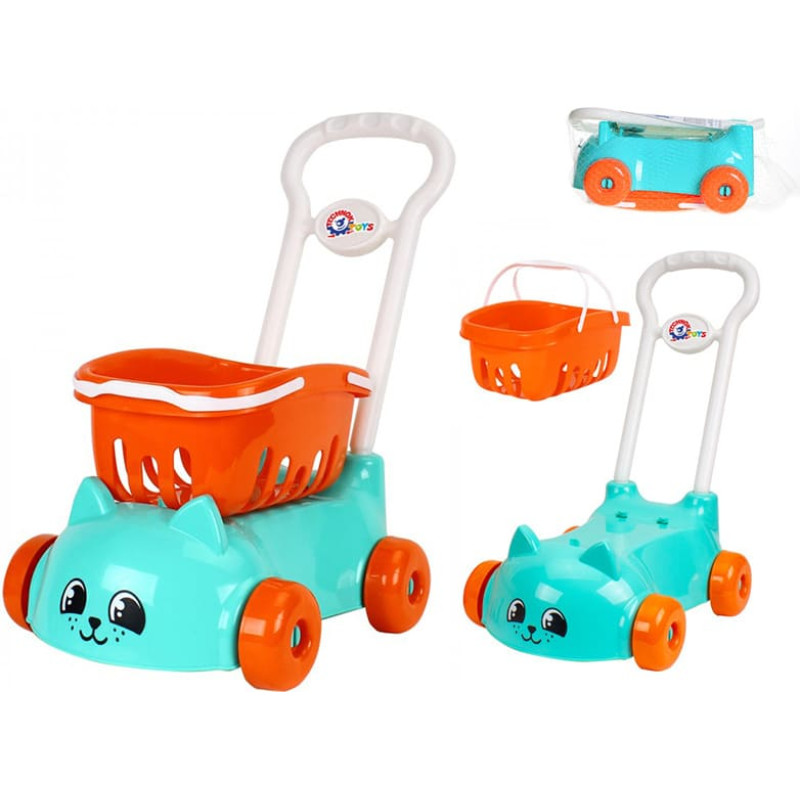 06924 игрушечная тележка для покупок