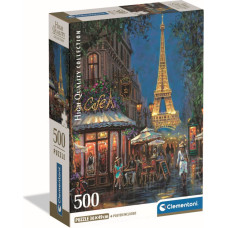 Clementoni Puzzle night at the eiffel caf&eacute;, 500 pcs, 35577