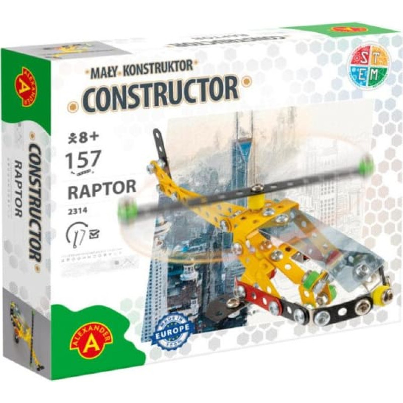 Alexander Металлический конструктор &ndash; Вертолёт &laquo;Raptor&raquo;