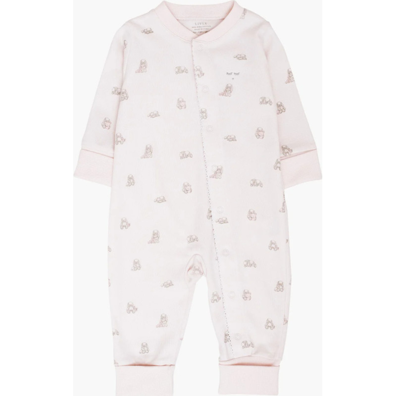 Livly Clothing Rāpulis Livly Snuggle Bunny Marley Overall Pink