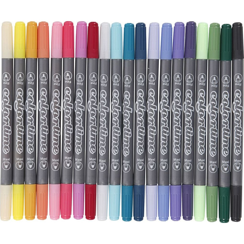 Creativ Company Creativ Double Markers, 20 pcs.