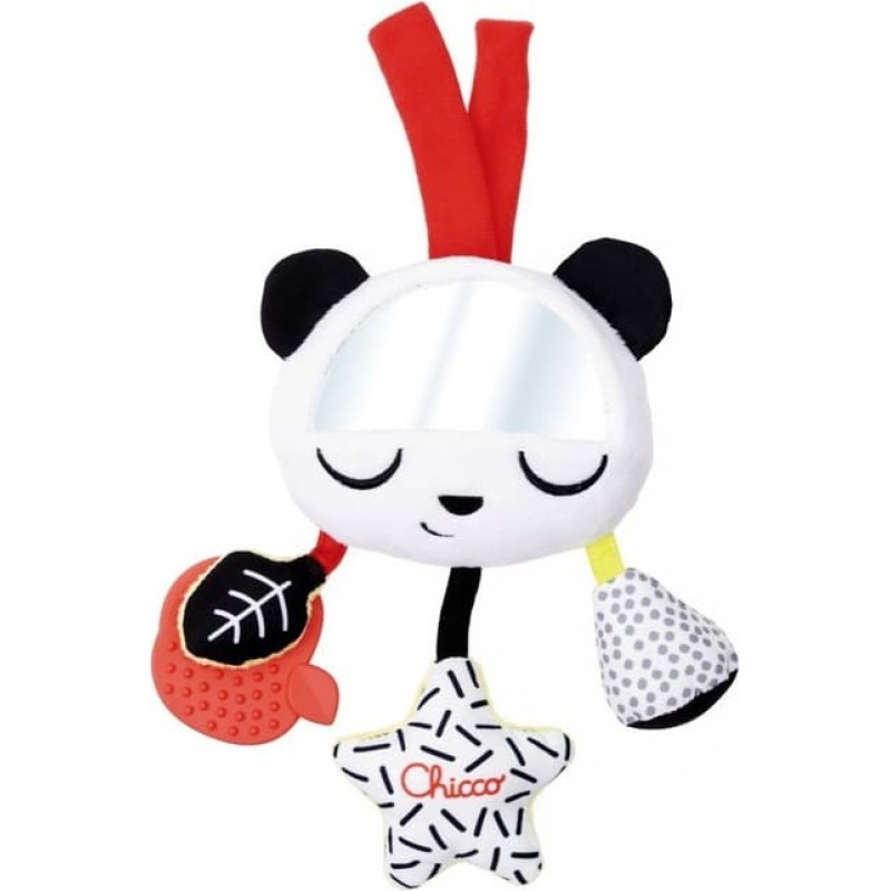 Chicco контрастная подвесная игрушка Panda 184675