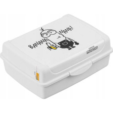 Keeeper Контейнер для хранения продуктов deco-click-box midi 1L Carla "Миньоны Банан" 17x13x7 см белый