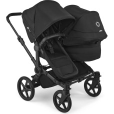Bugaboo Donkey 6 Duo, tekstīls black, kapuce black Ekspozicija