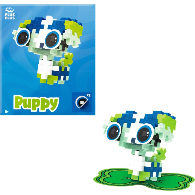 Plus Plus construction toy PETS - Playful Puppy