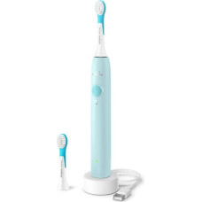 Philips Sonicare zobu birste bērniem, zilganzaļa - HX6500/23