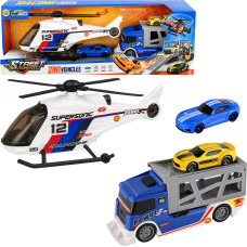 HELIKOPTER Z CIĘŻARÓWKĄ  2 AUTA WYRZUTN.